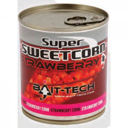 bait tech super sweetcorn strawberry 300g