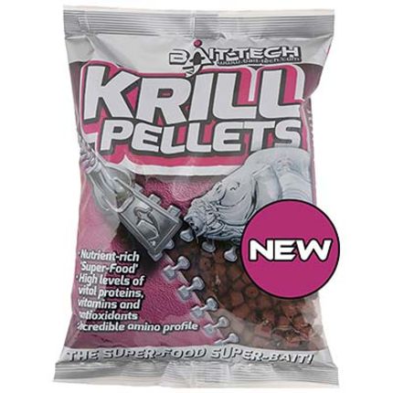 bait-tech krill pellets  6.0mm  900g