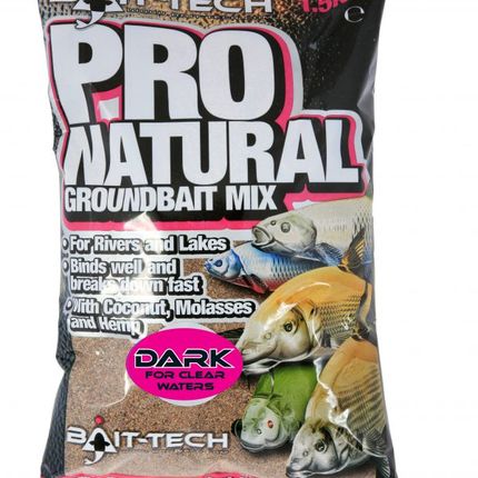 bait tech  pro-natural dark ground 1.5kg