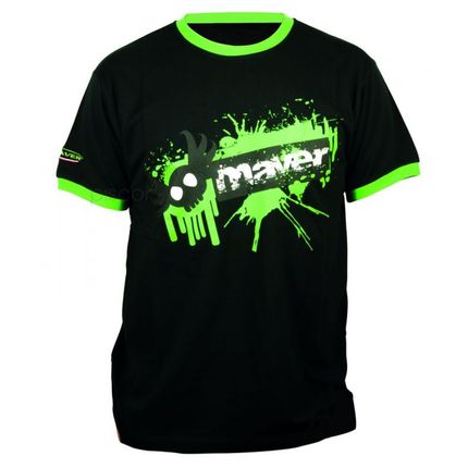 t shirt art black  maver