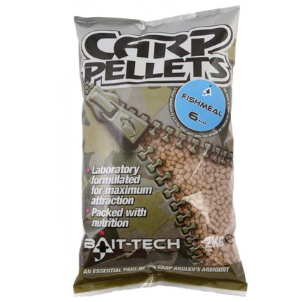 bait tech  pellets halibut carp feed 4mm