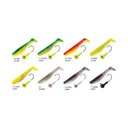 rapture slugger shad set