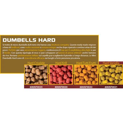 tutti frutti cookie dumbell hard 60gr.6-8mm