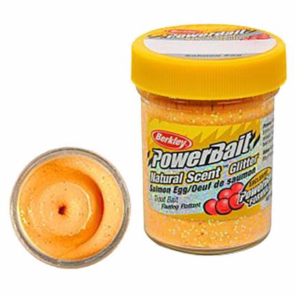 powerbait dough natural scent salmon egg - peach