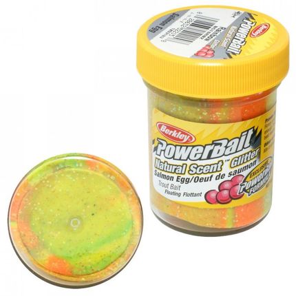 powerbait dough natural scent salmon egg - rainbow