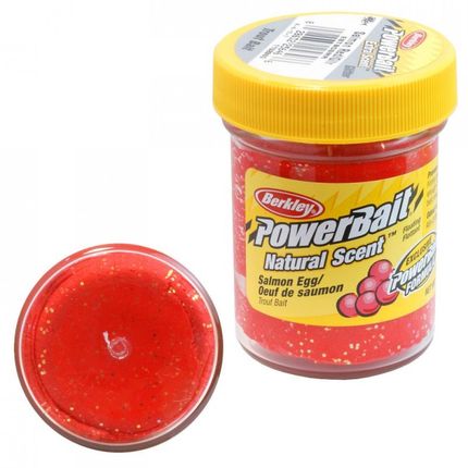 powerbait dough natural scent salmon egg  - red