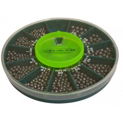 scatola  pallini  supercalibrati da 2 a 12 gr