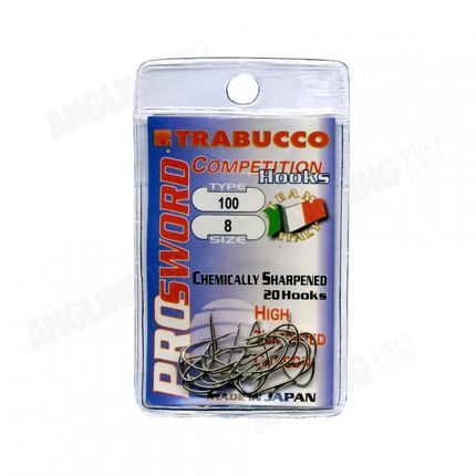 pro sword hooks 100 nickel misura  18