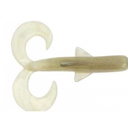 rapture bull shad 4' pearl green