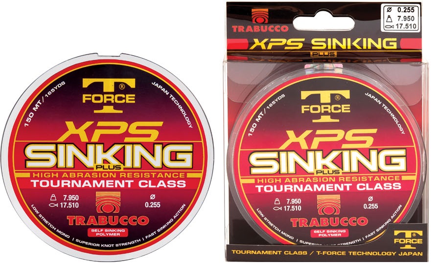 T-FORCE XPS SINKING PLUS 150 mt 0,14 mm