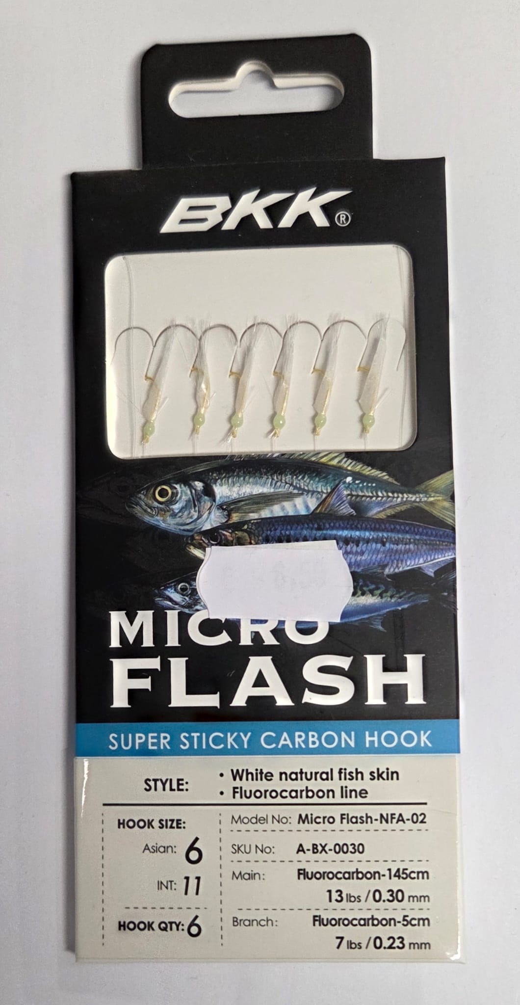 SABIKI MICRO FLASH NATURAL FISH SKIN 6 ami N.4 EU N.13