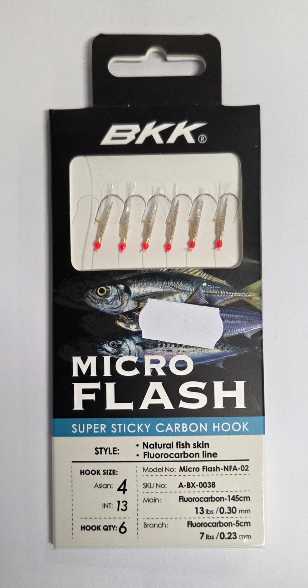 SABIKI MICRO FLASH NATURAL FISH SKIN 6 ami N.4 EU N.13