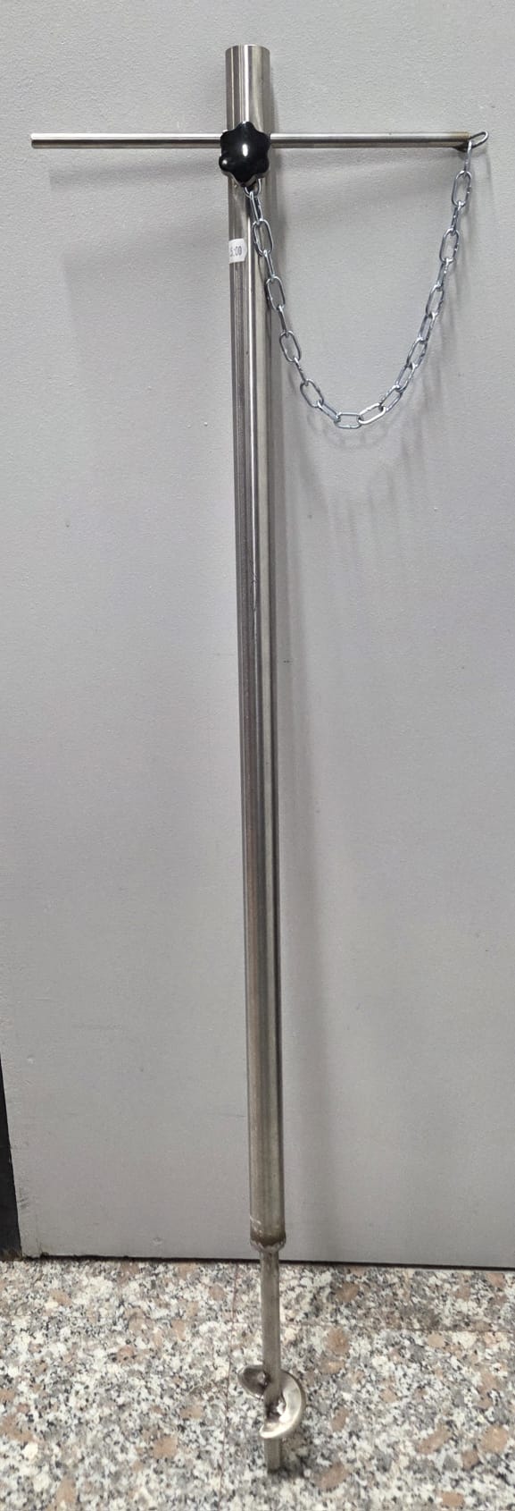 TRIVELLA IN ACCIAIO INOX PER PALO OMBRELLONE