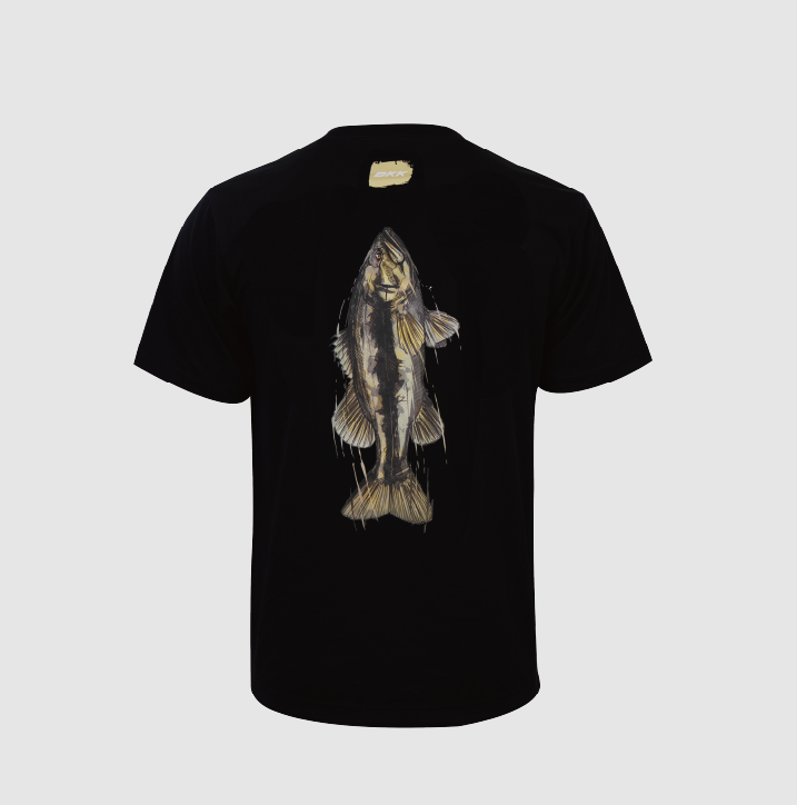 MAGLIETTA A MANICHE CORTE NERA - BASS tg S