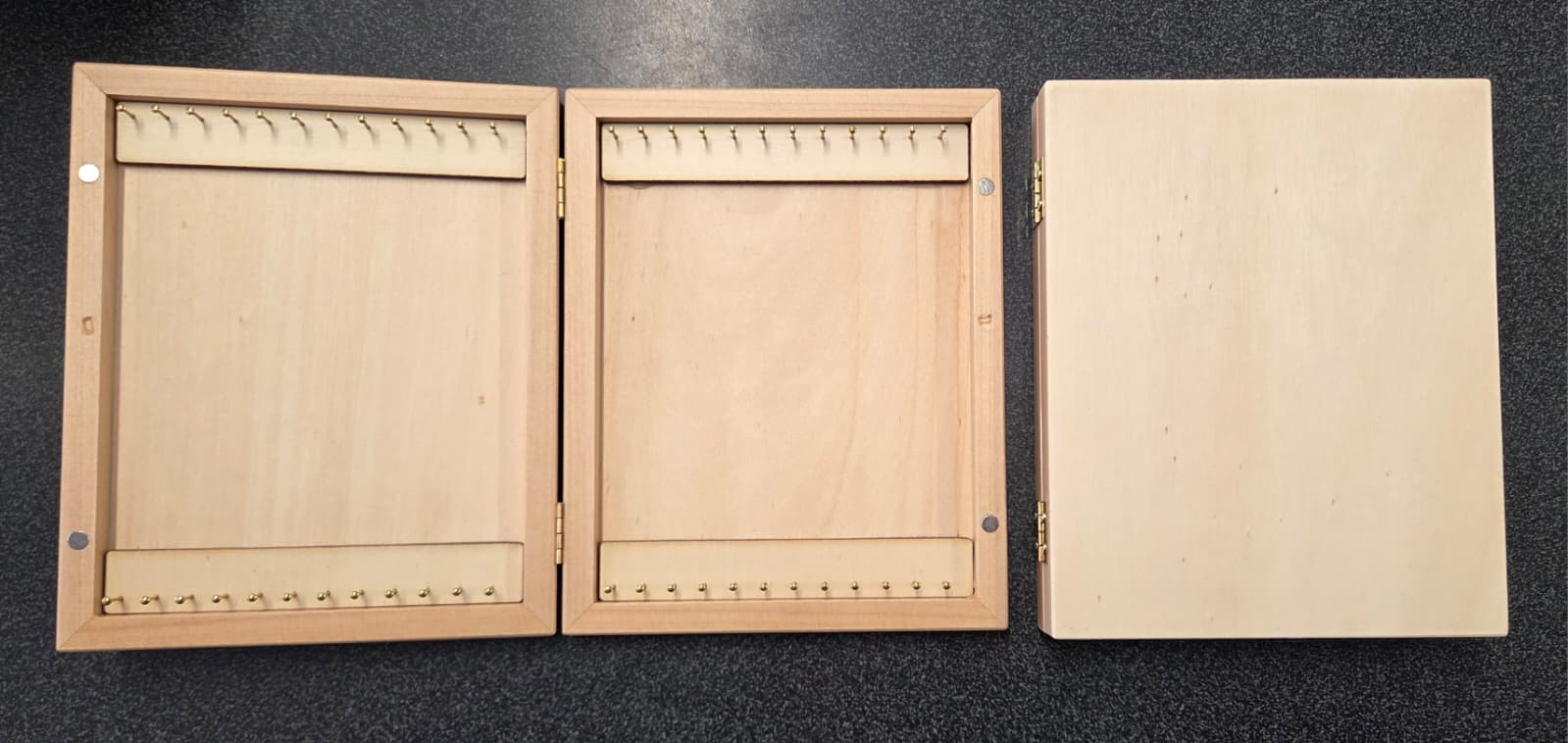 Hooklenght Box in legno 18.5 x 15 x 3 cm