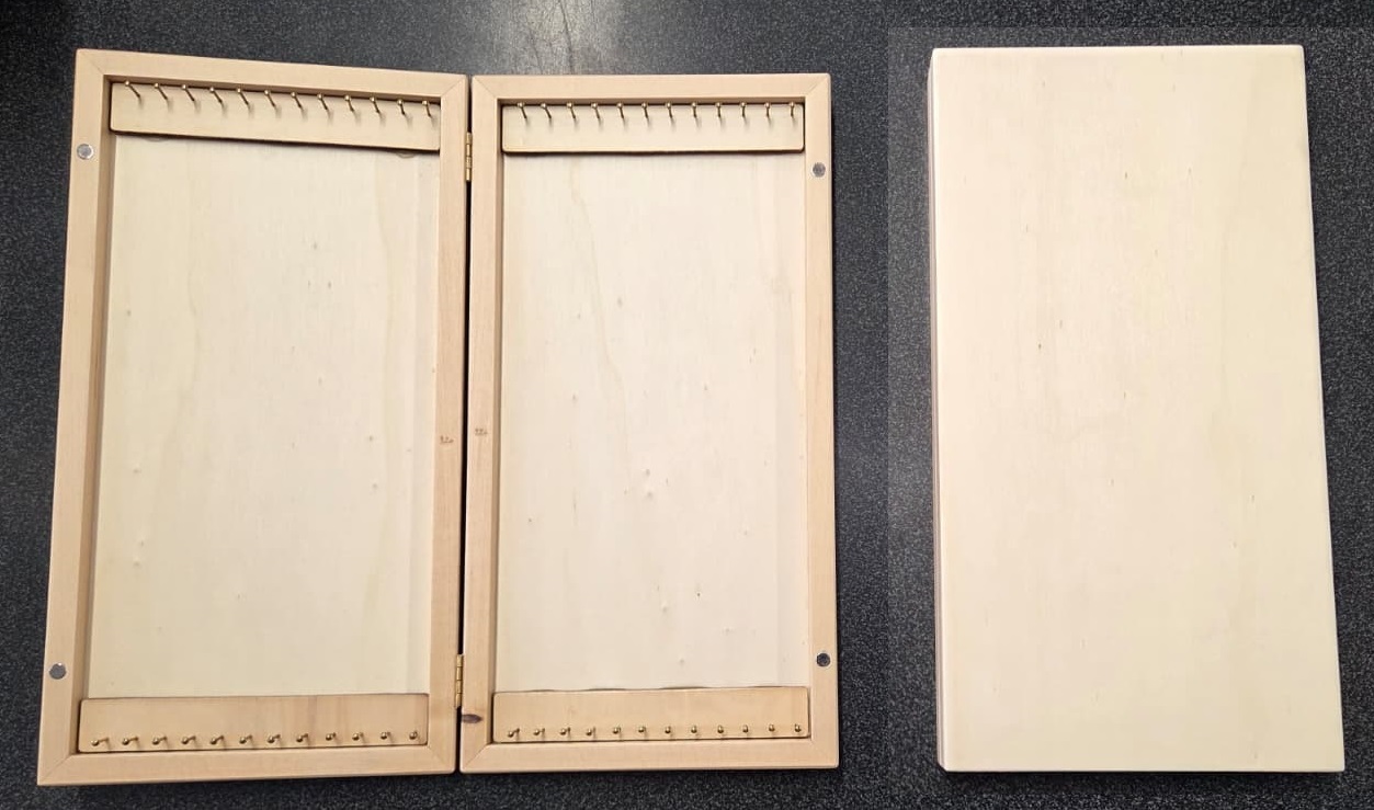 Hooklenght Box in legno 28 x 15 x 3 cm