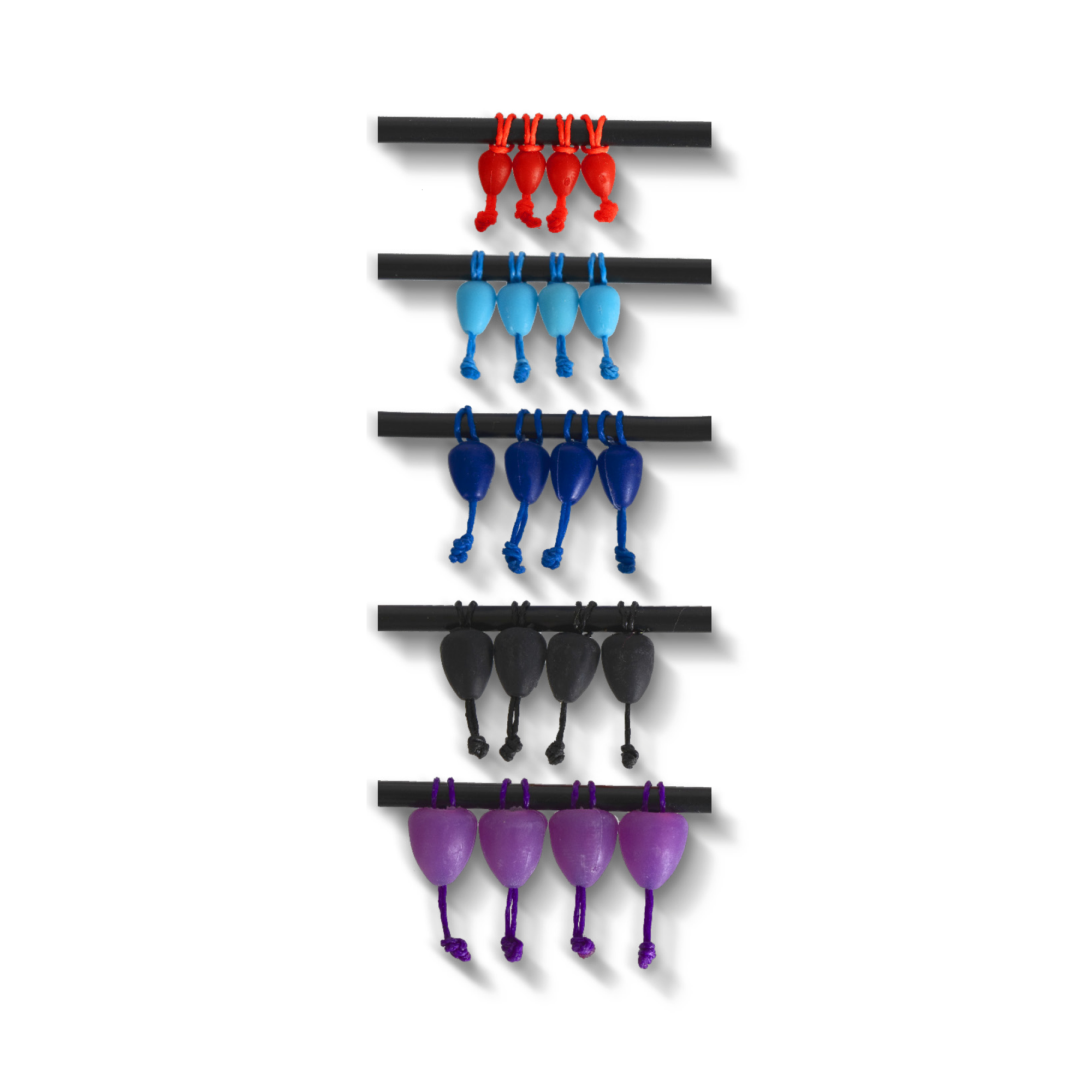 DACRON CONNETORS: SMALL 4*6mm (RED)