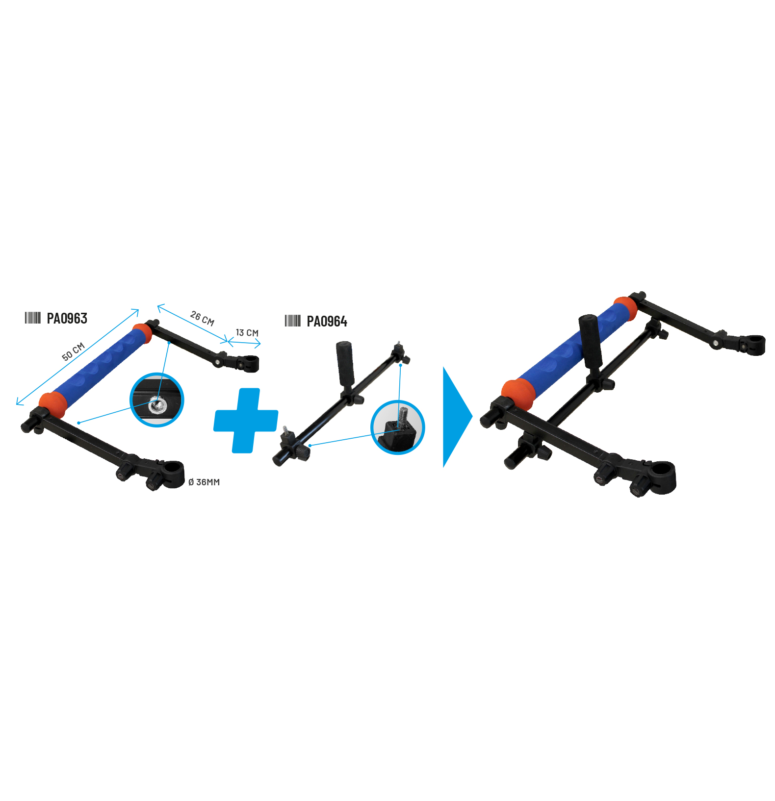 FRONTAL BAR: INCLINABLE (D.36)