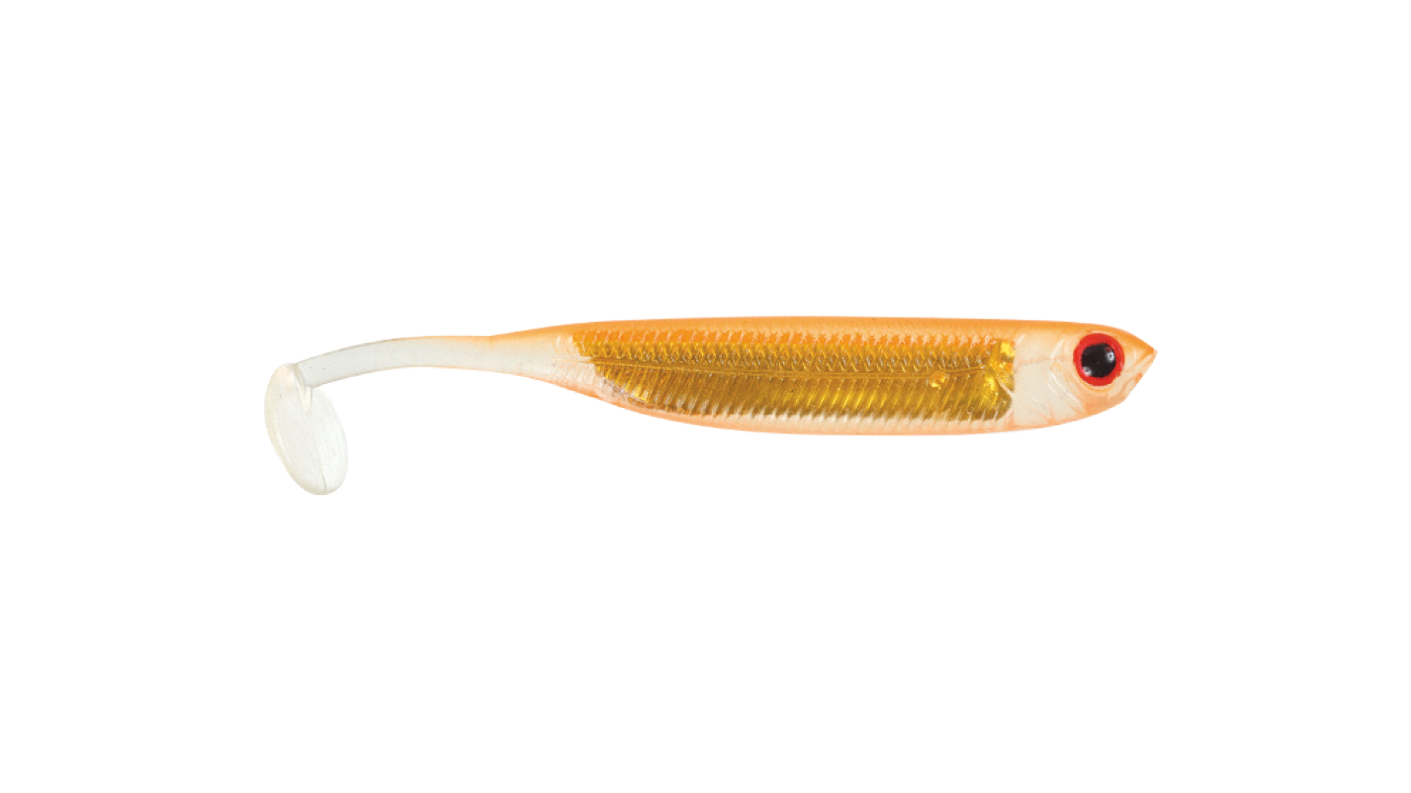 MIRROR SHAD 3.8'' (Orange / Gold)