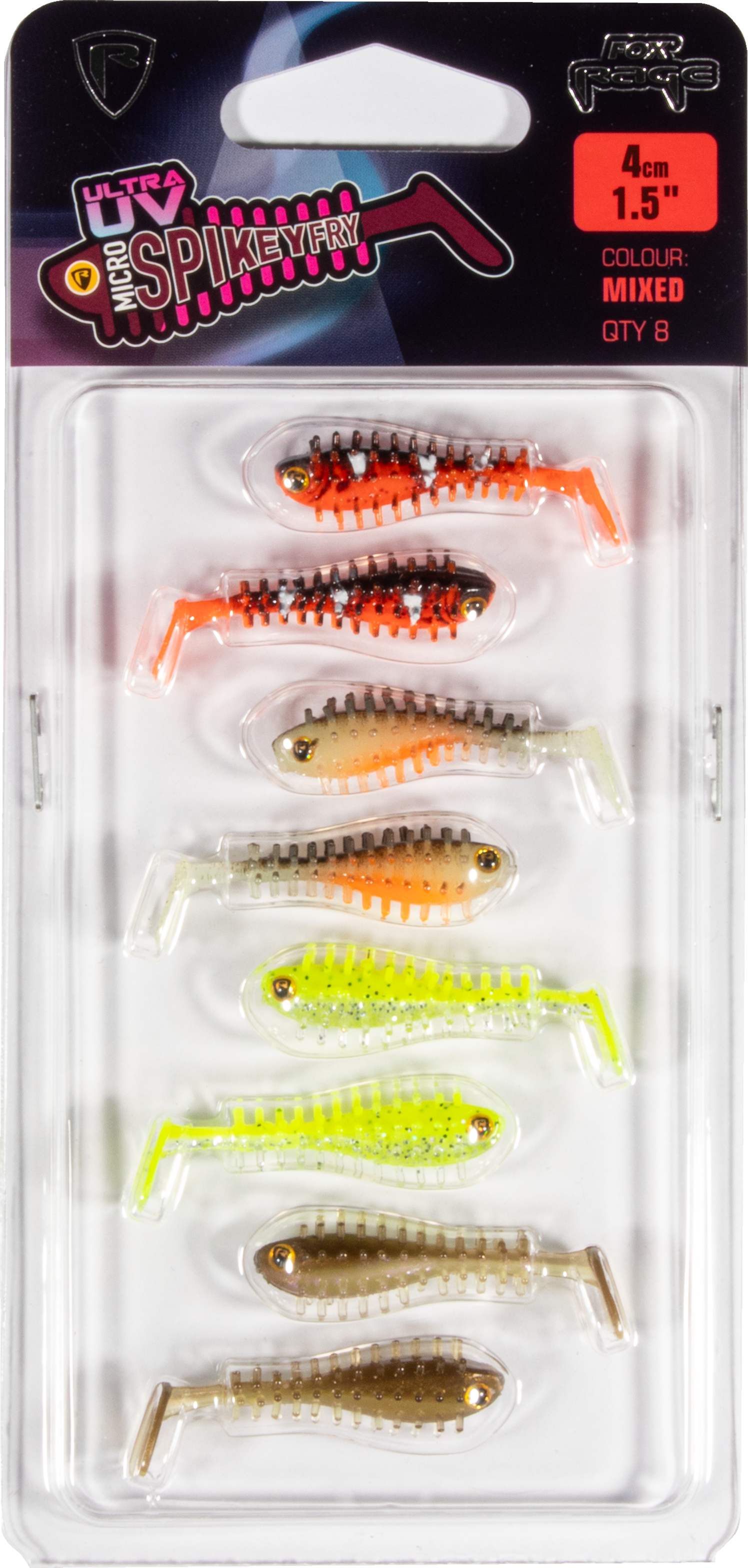 MICRO SPIKEY FRY 4 cm MIXED