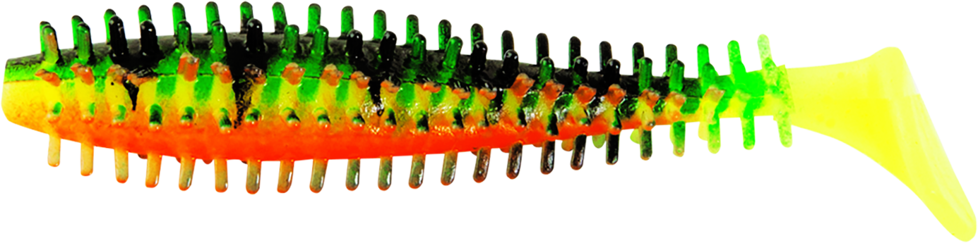 SPIKEY SHAD FIRETIGER 6 cm