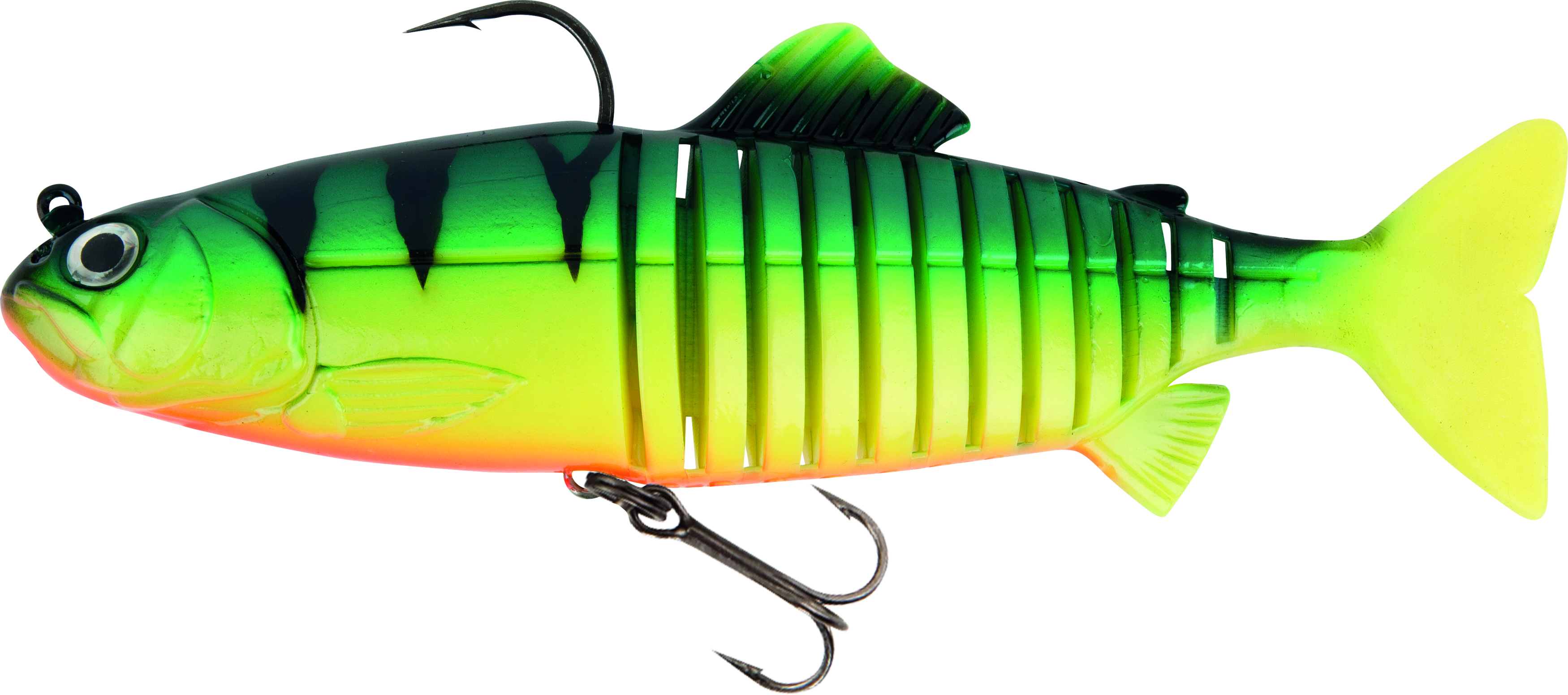 Replicant 23cm 9in JOINTED 130g UV Firetiger