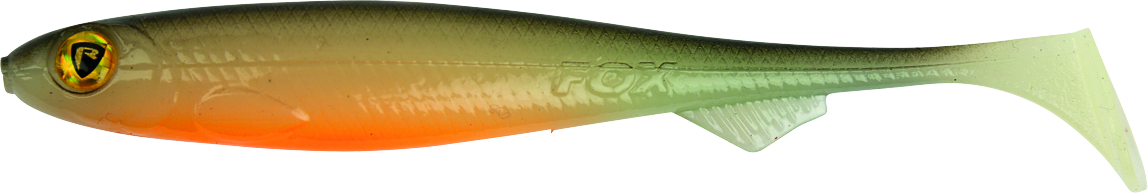 SLICK SHAD HOT OLIVE 7 cm