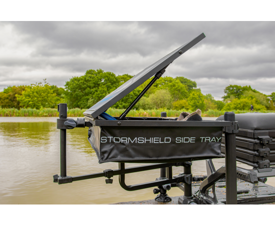 Offbox Side Tray Support Accessory Arm