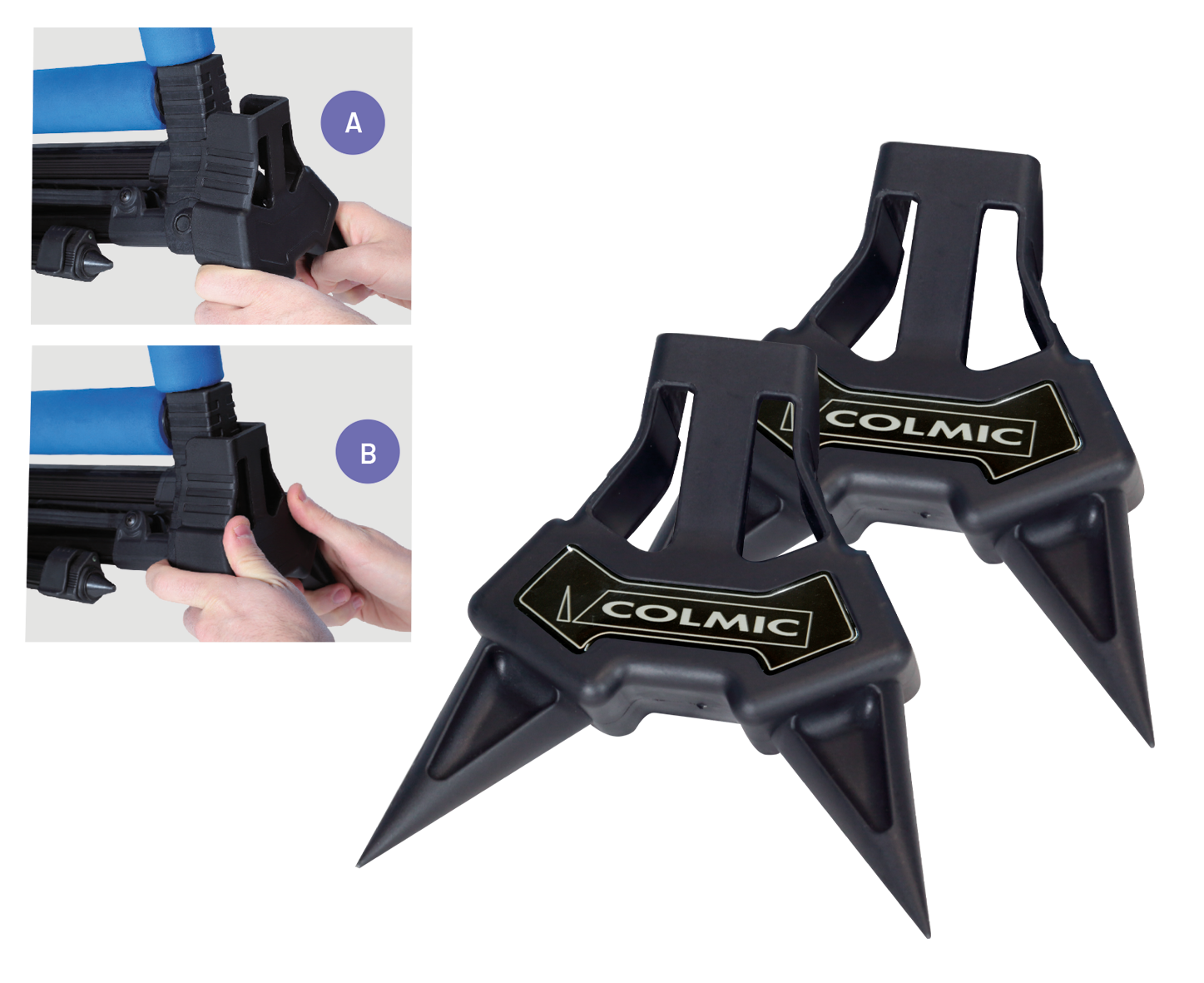 BAR ROLLER & ROD REST FEET (2pcs)