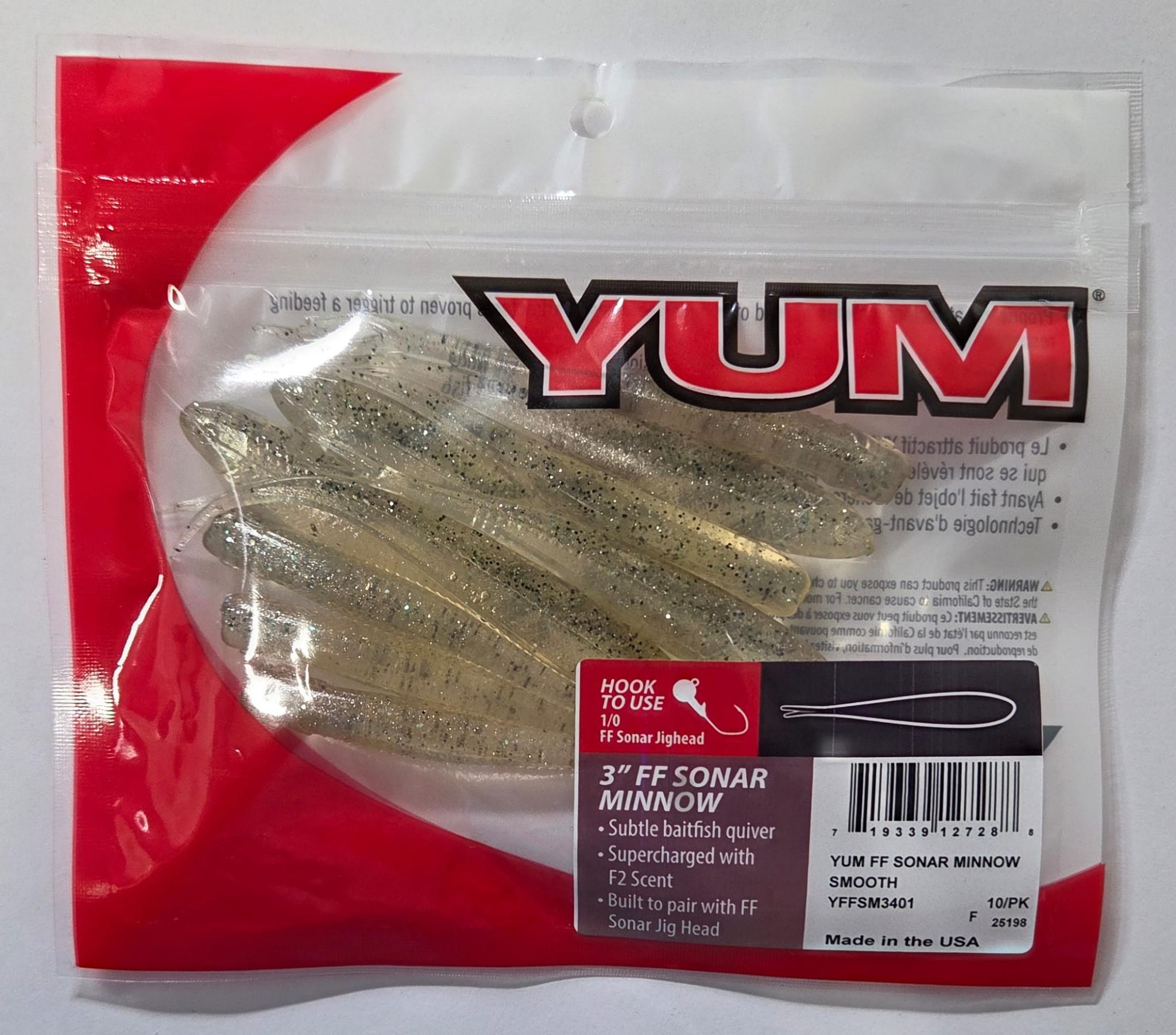 YUM FF SONAR MINNOW 3
