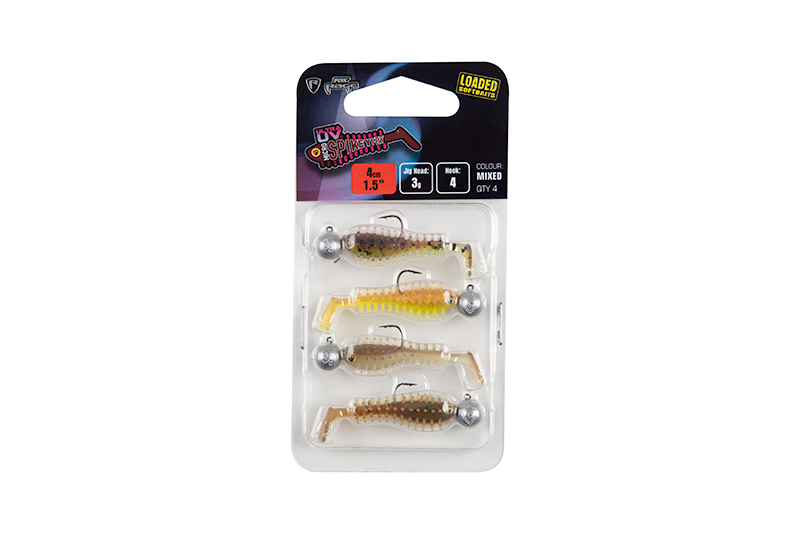 MICRO SPIKEY FRY MIXED UV COLOUR PACK LOADED