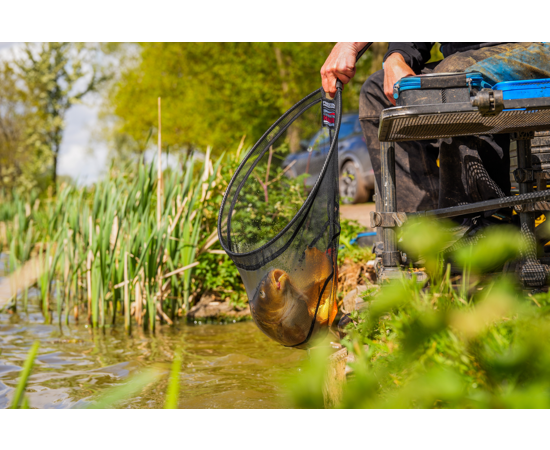Carbon Hair Mesh Landing Net 16
